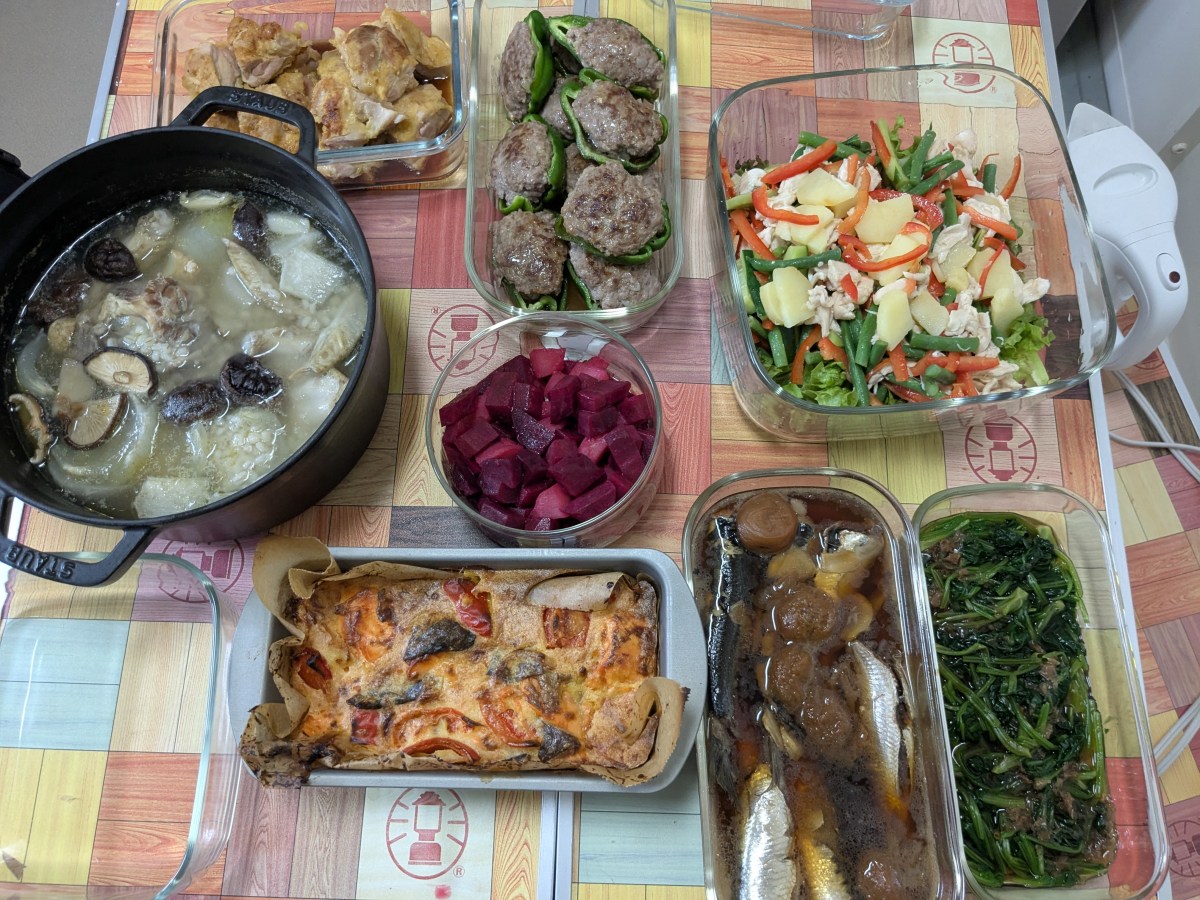 出張料理の記録〜作り置き〜20250728