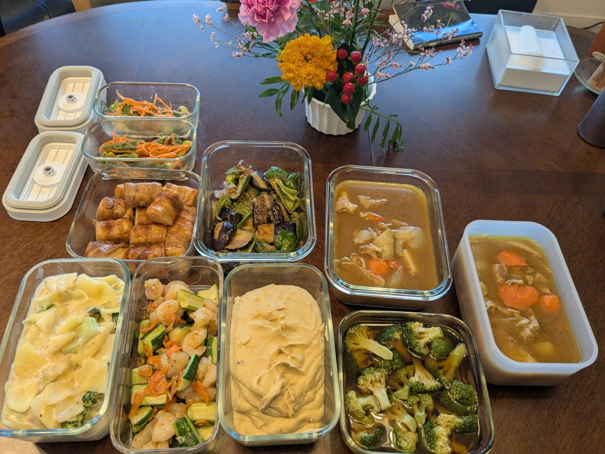 出張料理の記録〜作り置き〜20250731錦糸町