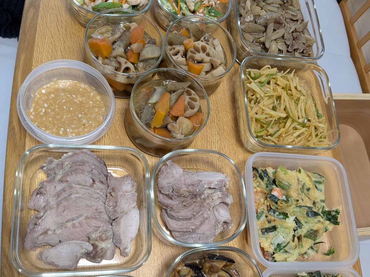 出張料理の記録〜作り置き〜2025年8月下北沢