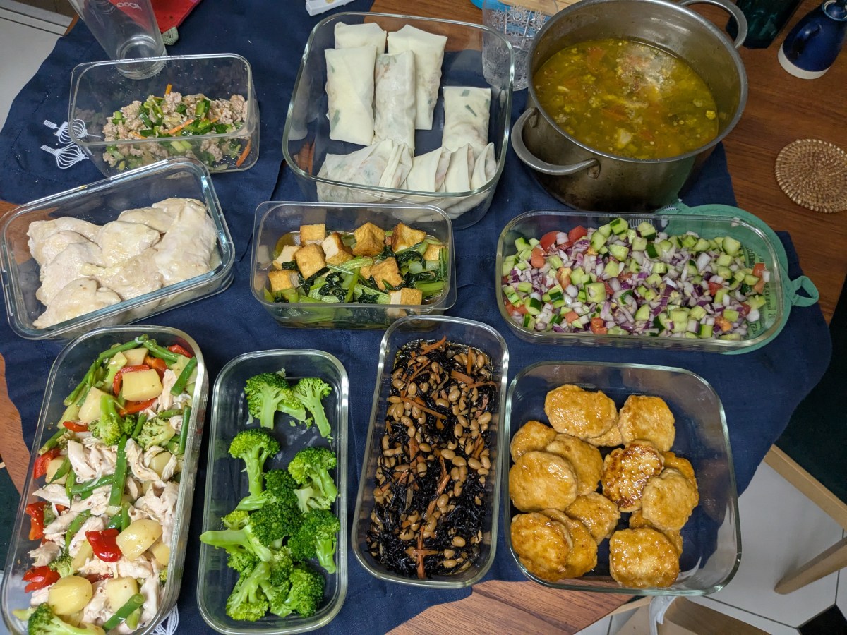 出張料理の記録〜作り置き〜202509下落合
